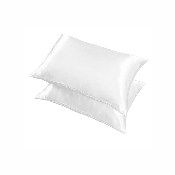 Translation missing: en.2 Pack Satin Pillowcases Luxury Soft Cushion Covers Bedroom Home Decor - Lake Blue