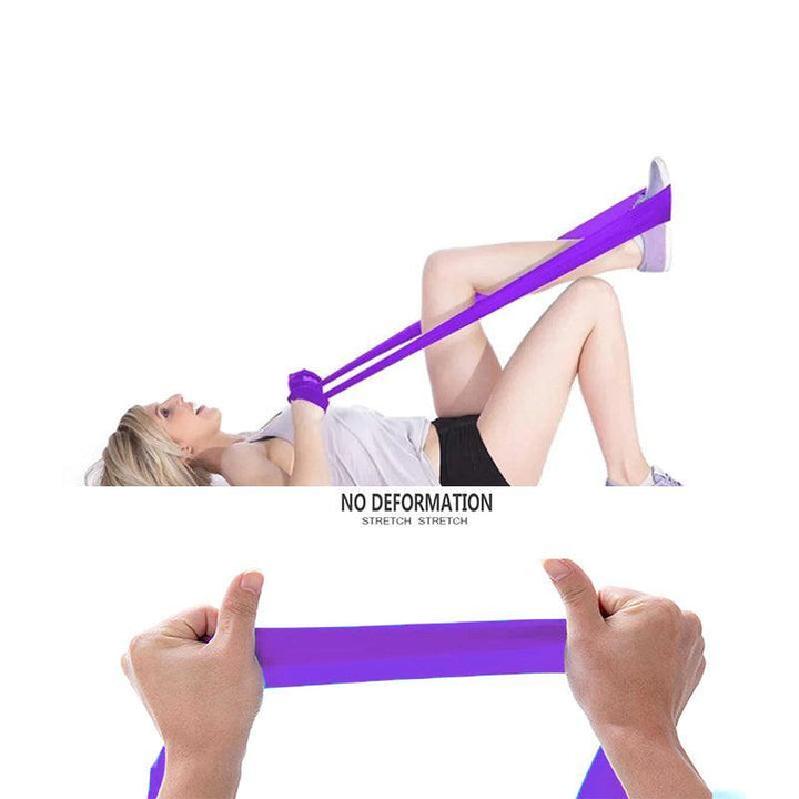 Translation missing: en.1.5m Elastic Yoga Stretch Resistance Bands Exercise Fitness Band Theraband - Green