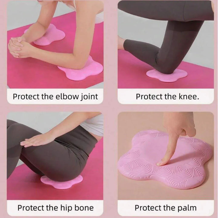 Translation missing: en.2pcs Thick Yoga Kneeling Mat Knee Cushion for Elbow Support Gym Workout Pad - Blue