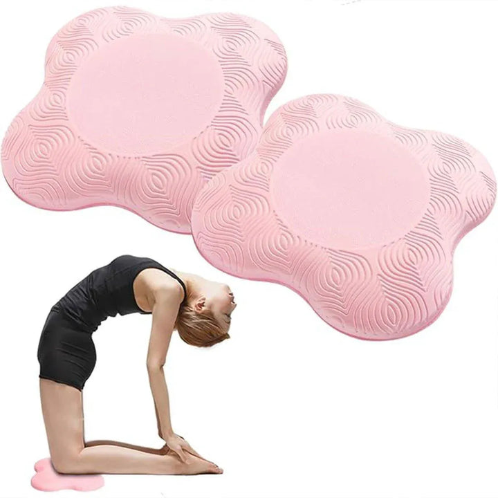 Translation missing: en.2pcs Thick Yoga Kneeling Mat Knee Cushion for Elbow Support Gym Workout Pad - Blue