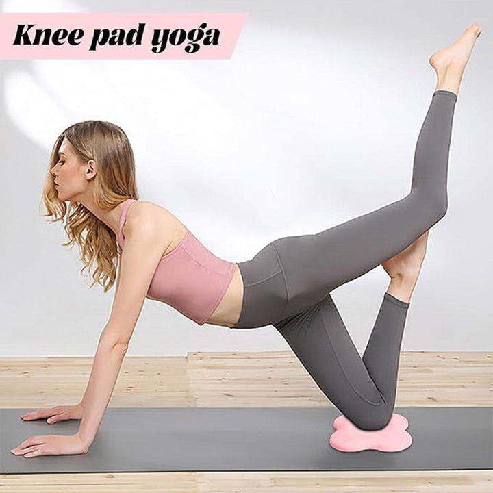 Translation missing: en.2pcs Thick Yoga Kneeling Mat Knee Cushion for Elbow Support Gym Workout Pad - Grey