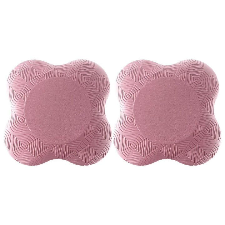 Translation missing: en.2pcs Thick Yoga Kneeling Mat Knee Cushion for Elbow Support Gym Workout Pad - Pink