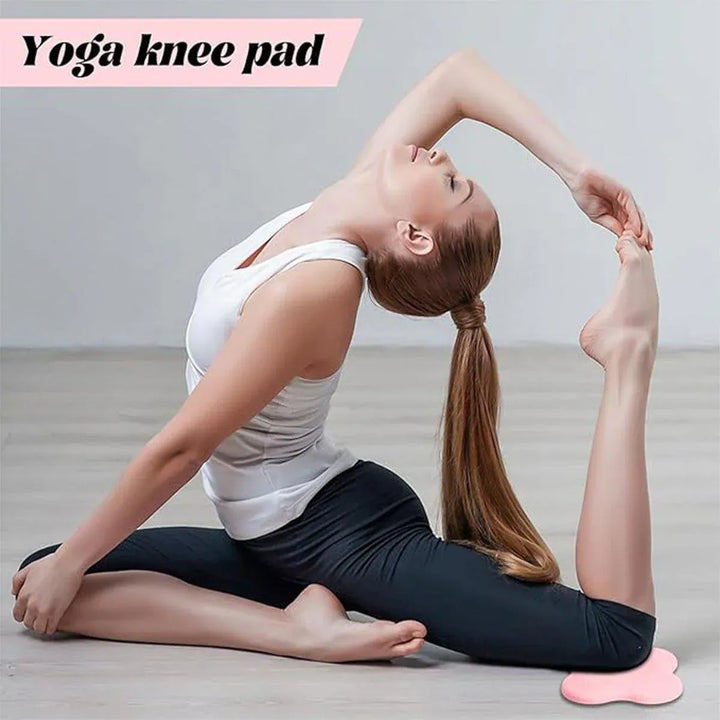 Translation missing: en.2pcs Thick Yoga Kneeling Mat Knee Cushion for Elbow Support Gym Workout Pad - Pink