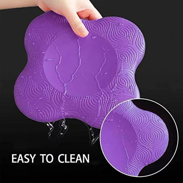 Translation missing: en.2pcs Thick Yoga Kneeling Mat Knee Cushion for Elbow Support Gym Workout Pad - Pink