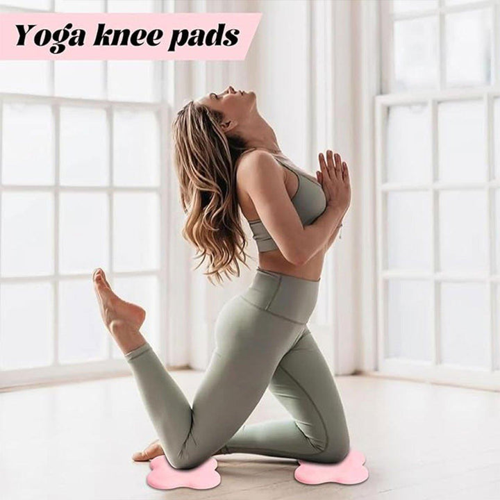 Translation missing: en.2pcs Thick Yoga Kneeling Mat Knee Cushion for Elbow Support Gym Workout Pad - Purple