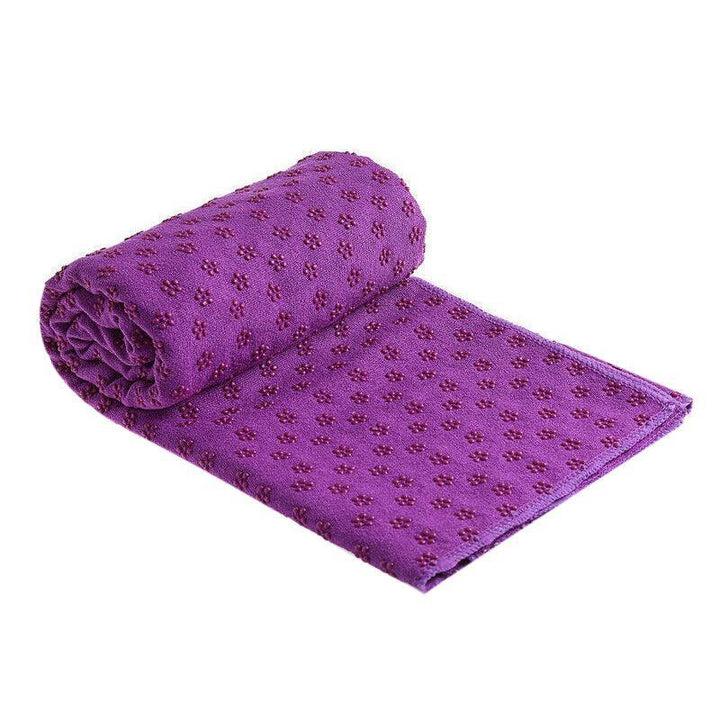 Translation missing: en.Non Slip Yoga Towel Mat Microfiber Fitness Gym Exercise Blanket with Carry Bag - Orange