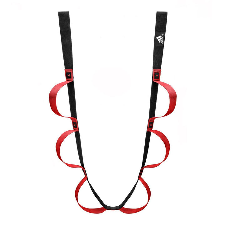 Translation missing: en.Adidas Stretch Assist Band Looped Warm Up Warmup Pre-Workout - Red/Black