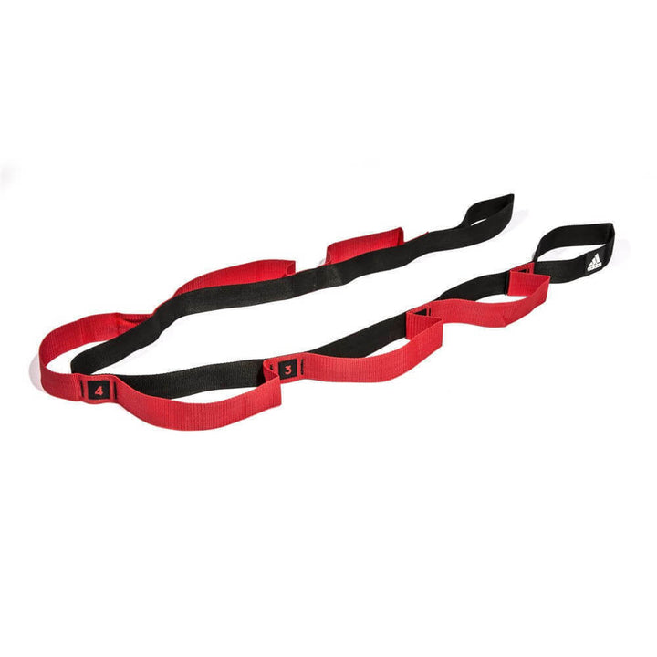 Translation missing: en.Adidas Stretch Assist Band Looped Warm Up Warmup Pre-Workout - Red/Black