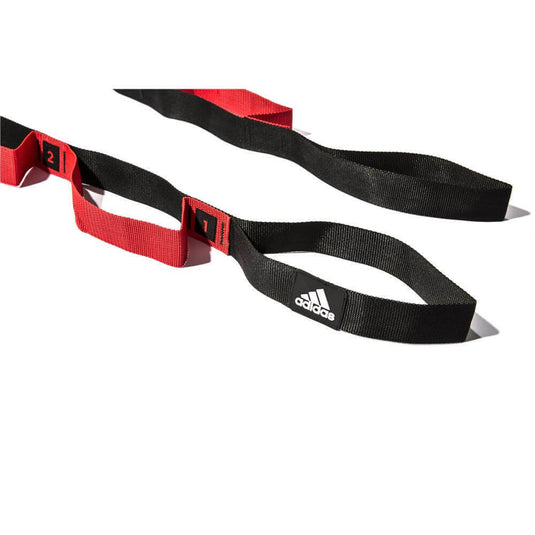 Translation missing: en.Adidas Stretch Assist Band Looped Warm Up Warmup Pre-Workout - Red/Black