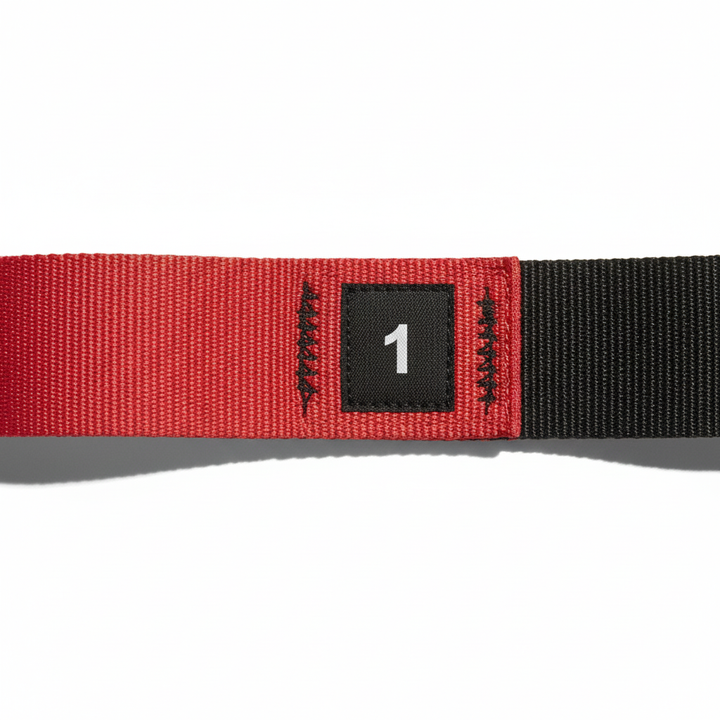 Translation missing: en.Adidas Stretch Assist Band Looped Warm Up Warmup Pre-Workout - Red/Black