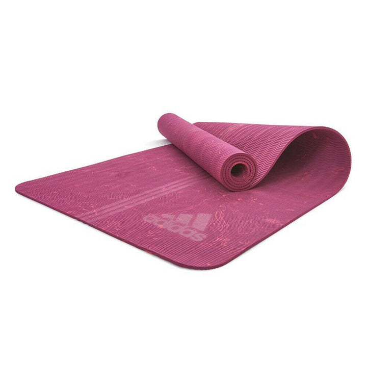 Translation missing: en.Adidas Premium 5mm Camo Sports Home/Gym Fitness Exercise Yoga Mat Power Berry