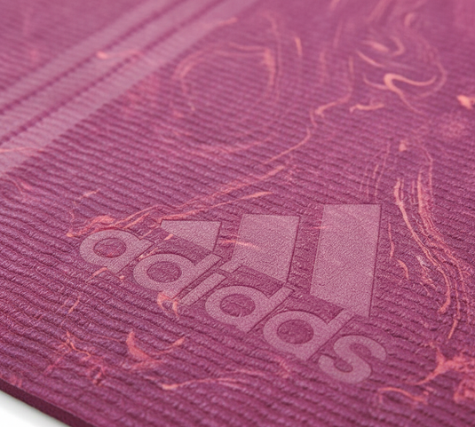 Translation missing: en.Adidas Premium 5mm Camo Sports Home/Gym Fitness Exercise Yoga Mat Power Berry