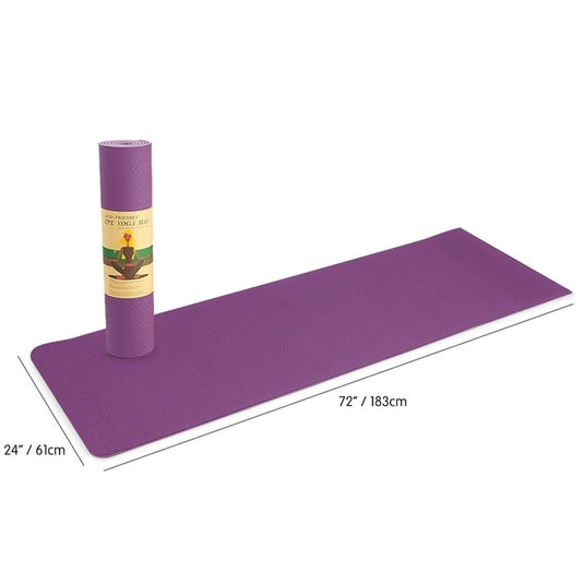 Translation missing: en.YOGA MAT Non-Slip Light Gym - TPE - Assorted Colours
