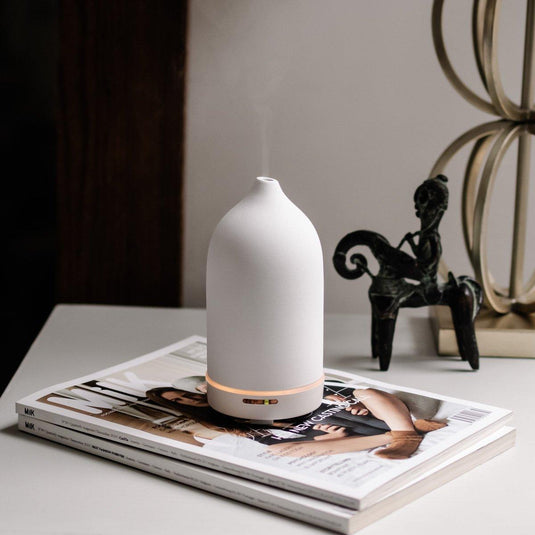 Translation missing: en.Ceramic Essential Oil Diffuser - Stone Matte Finish