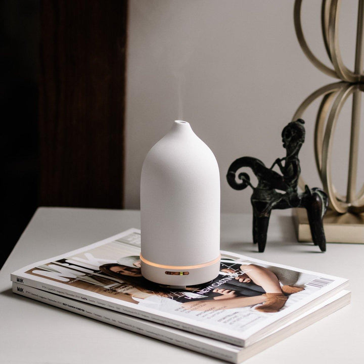 Translation missing: en.Ceramic Essential Oil Diffuser - Stone Matte Finish