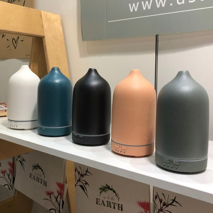 Translation missing: en.Ceramic Essential Oil Diffuser - Stone Matte Finish