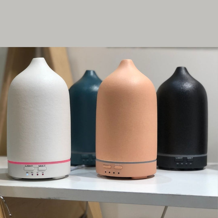 Translation missing: en.Ceramic Essential Oil Diffuser - Stone Matte Finish