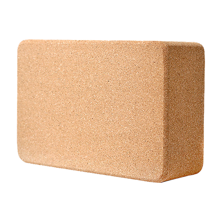 Translation missing: en.2 x Cork Yoga Block Organic Yoga Prop Accessory Exercise Brick