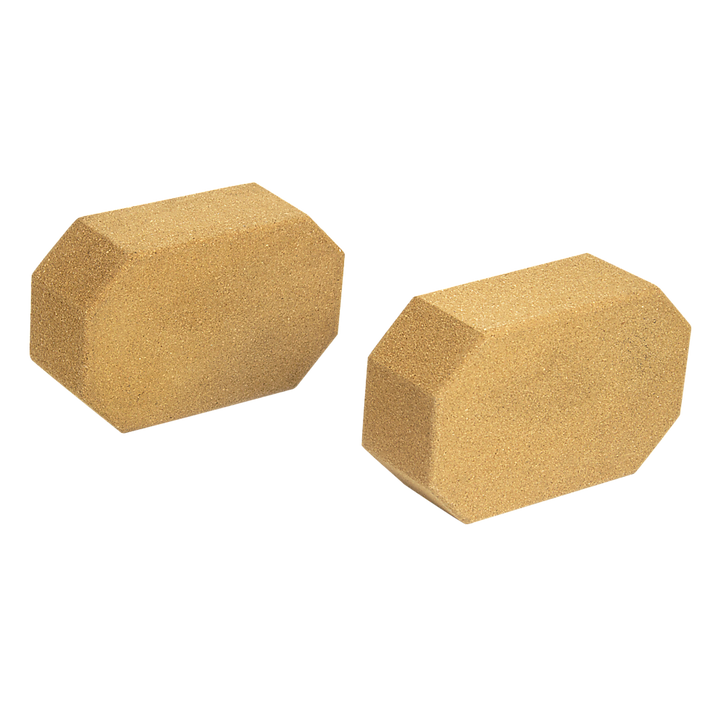 Translation missing: en.Natural Cork Octagon Yoga Blocks Brick Exercise 2 pcs Set Eco Non-Slip