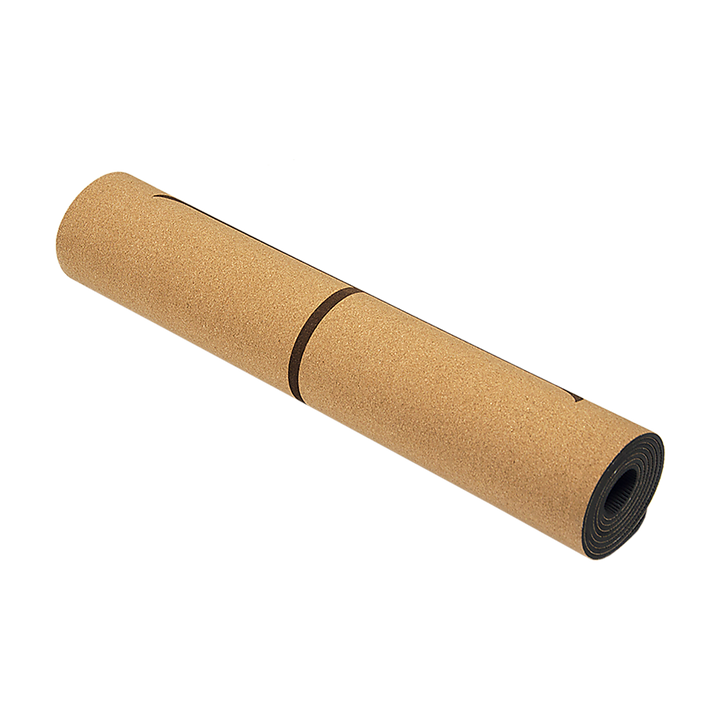 Translation missing: en.Natural Cork TPE Yoga Mat Sports Eco Friendly Exercise Fitness Gym Pilates