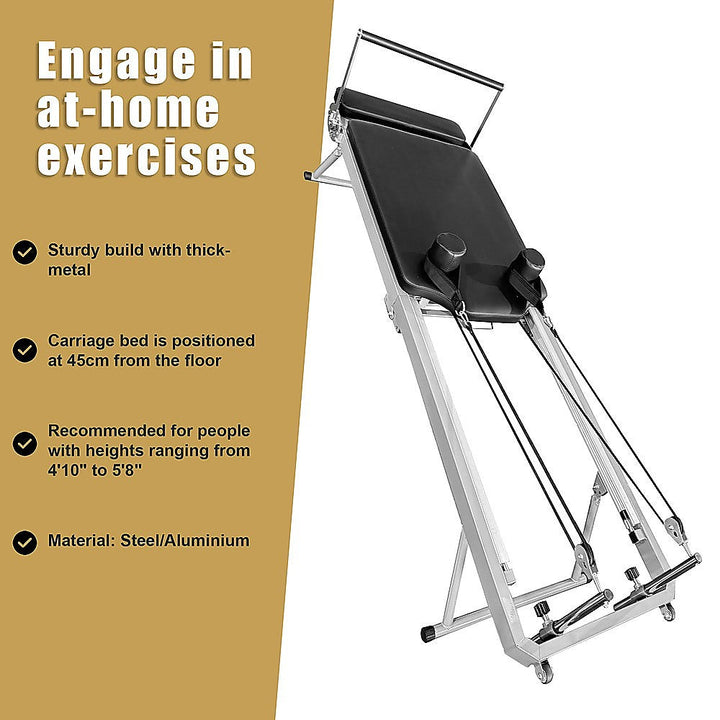 Translation missing: en.Pilates Reformer Machine Foldable Gym