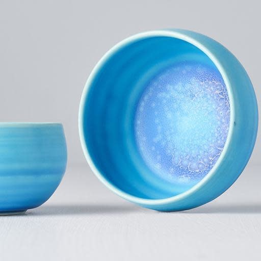 Translation missing: en.Tea Cup 100ml Dry Turquoise Glaze