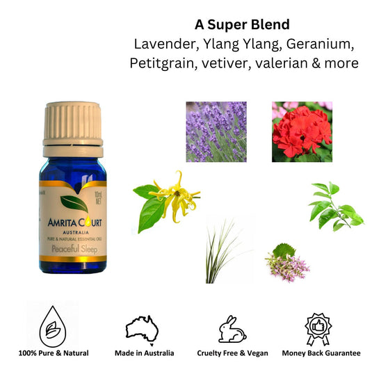 Translation missing: en.Amrita Court Pure and Essential Oils Peaceful Sleep 10ml