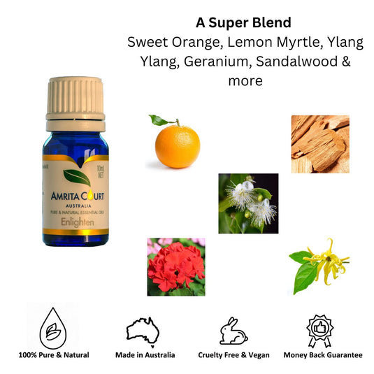 Translation missing: en.Amrita Court Pure and Essential Oils Enlighten 10ml