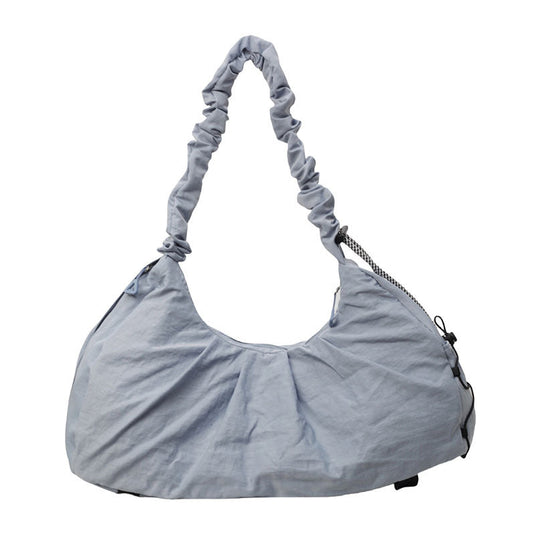 Translation missing: en.Blue Fashionable Lightweight Shoulder Bag - Compact Fitness Yoga Sports Bag for Women, Casual Training Bag