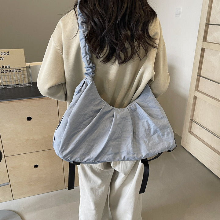 Translation missing: en.Purple Fashionable Lightweight Shoulder Bag - Compact Fitness Yoga Sports Bag for Women, Casual Training Bag