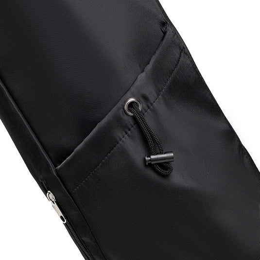 Translation missing: en.Black Durable Yoga Mat Carry Bag – Multi-Functional Fitness Backpack with Wet Pocket(Mugs are filming props, not included)