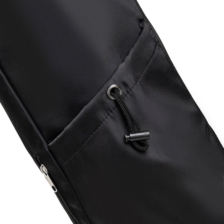 Translation missing: en.Black Durable Yoga Mat Carry Bag – Multi-Functional Fitness Backpack with Wet Pocket(Mugs are filming props, not included)