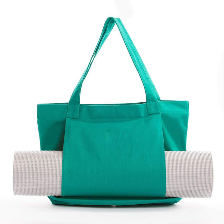 Translation missing: en.Green Yoga Mat Tote Bag - Multi-Purpose Gym Bag with Yoga Mat Holder