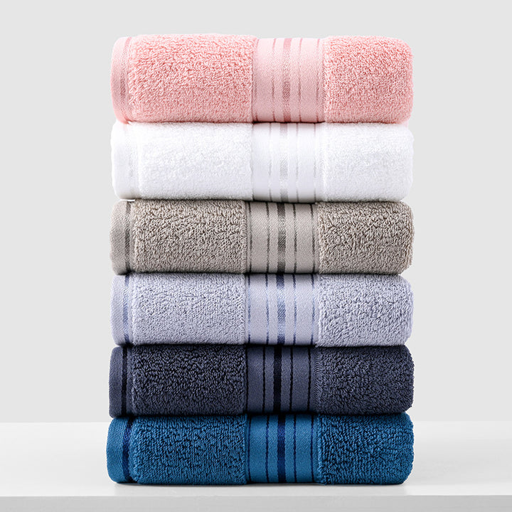 Translation missing: en.Grey Luxury Cotton Towel Set(Towel + Bath Towel) - Quick Dry, Extra Thick &amp; Absorbent, Perfect for Bath &amp; Beach