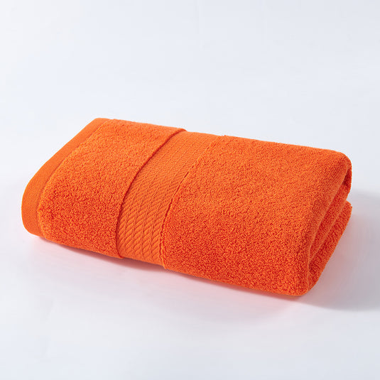 Translation missing: en.Bright Orange Premium Thick Cotton Bath Towel for Adults - Soft and Absorbent Bathroom Towel