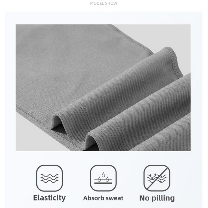Translation missing: en.Dark Grey Size XL High-Waisted Butt-Lifting Seamless Yoga Leggings for Women - Knitted Fitness Pants