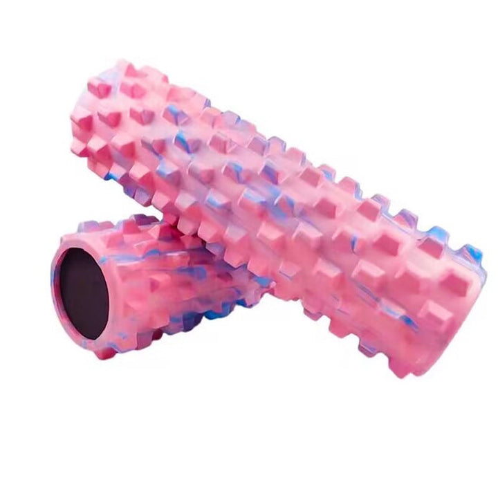 Translation missing: en.Colorful Solid Yoga Foam Roller 45cm - Colorful Wolf Tooth Design Muscle Relaxation Massage Stick for Fitness and Sports