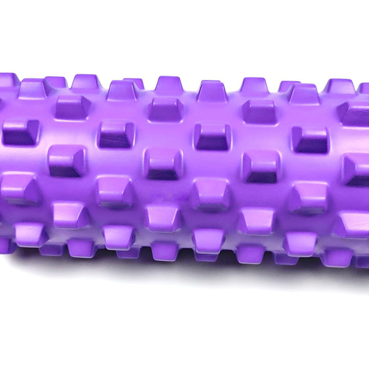 Translation missing: en.Colorful Solid Yoga Foam Roller 45cm - Colorful Wolf Tooth Design Muscle Relaxation Massage Stick for Fitness and Sports