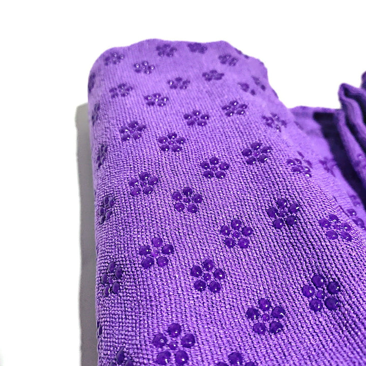 Translation missing: en.Pink Plum Blossom Yoga Towel Mat - Absorbent, Thick, Non-Slip, Portable Fitness Blanket for Home Use 183*63CM
