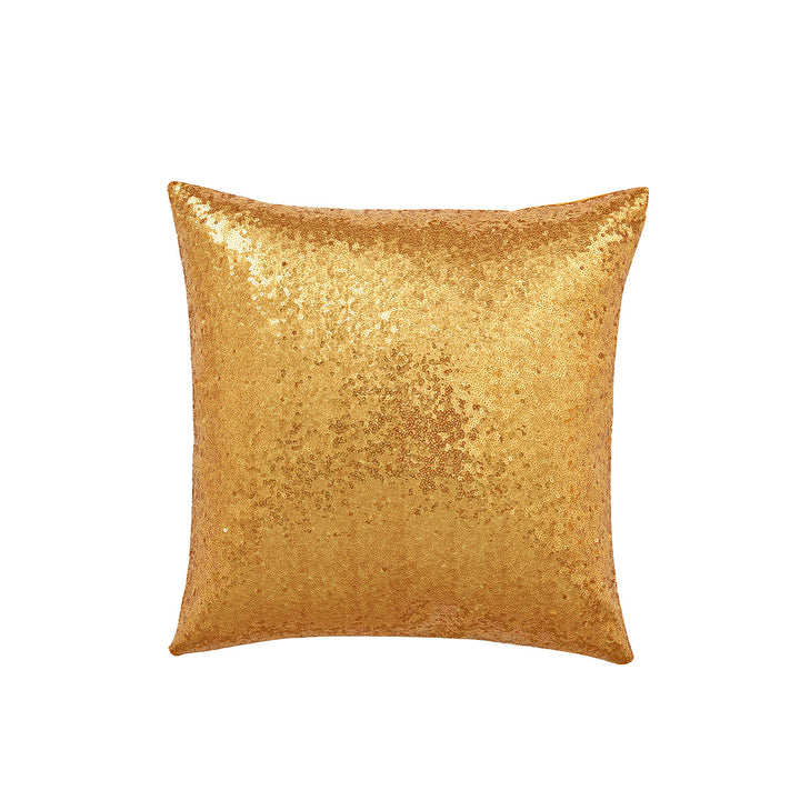 Translation missing: en.Shiny Sequin Pillowcase - Single-sided gorgeous pillowcase  (Gold pair: 45x45cm)