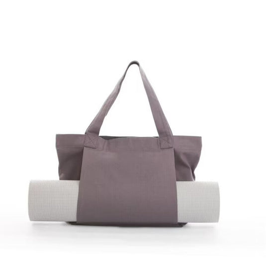 Translation missing: en.Yoga Mat Tote Bag - Durable Canvas Shoulder Bag for Outdoor Workouts &amp; Travel(Grey)