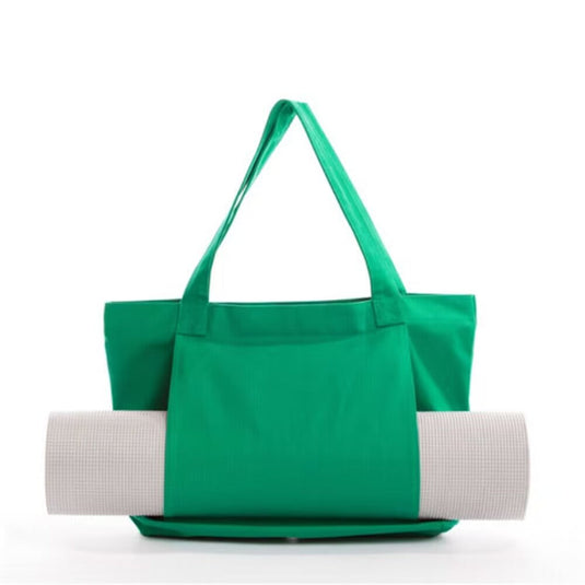 Translation missing: en.Yoga Mat Tote Bag - Durable Canvas Shoulder Bag for Outdoor Workouts &amp; Travel(Green)