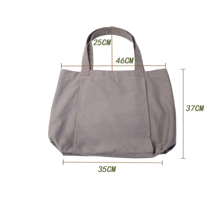 Translation missing: en.Yoga Mat Tote Bag - Durable Canvas Shoulder Bag for Outdoor Workouts &amp; Travel(Black)