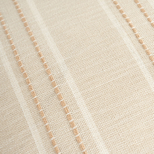 Translation missing: en.Textured Vertical Striped Pillowcases - Scandinavian Home Decor Accents (Beige Stripes Pair - 45x45cm)