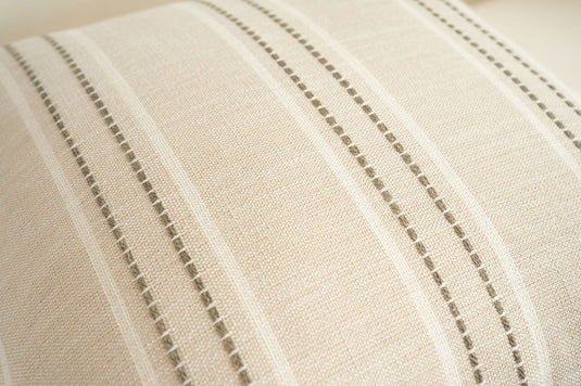 Translation missing: en.Textured Vertical Striped Pillowcases - Scandinavian Home Decor Accents (Green Stripes Pair - 45x45cm)