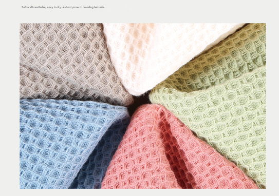 Translation missing: en.Blue Premium 3-Piece Waffle Weave Cotton Towel Set - Lightweight, Quick-Dry &amp; Absorbent - Bath, Hand, Face Cloth