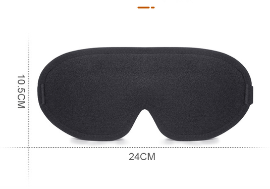 Translation missing: en.Pink Set of 2 3D Contoured Sleep Eye Masks - Total Blackout Memory Foam Blindfold with Lycra