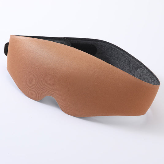 Translation missing: en.2pcs 3D Contour Blackout Sleep Mask - Ergonomic Eye Mask, Provides Total Darkness and Comfortable Sleep, Adjustable Strap(Champagne)