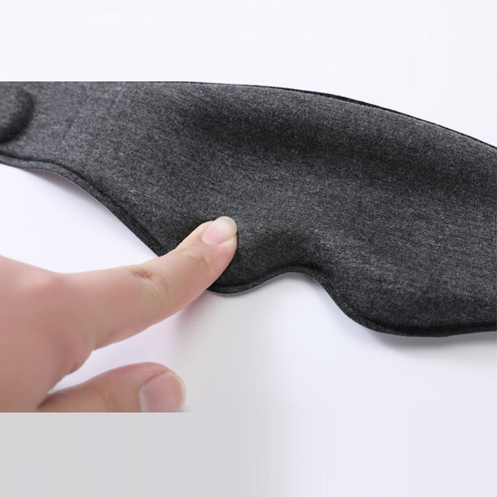 Translation missing: en.2pcs 3D Contour Blackout Sleep Mask - Ergonomic Eye Mask, Provides Total Darkness and Comfortable Sleep, Adjustable Strap(Champagne)