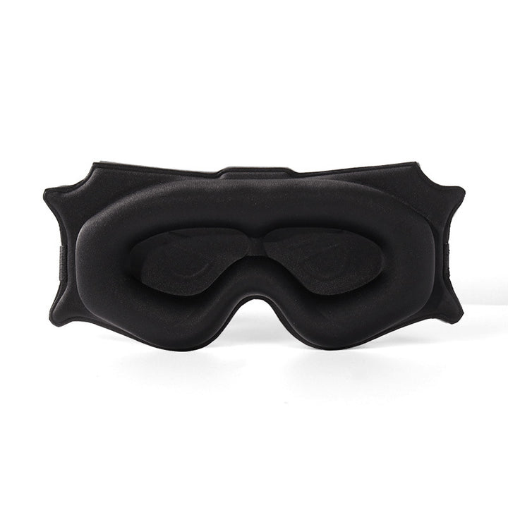 Translation missing: en.3pc 6D Contoured Zero-Pressure Sleep Mask - 360 Light Blocking Eye Mask with Adjustable Strap(black)